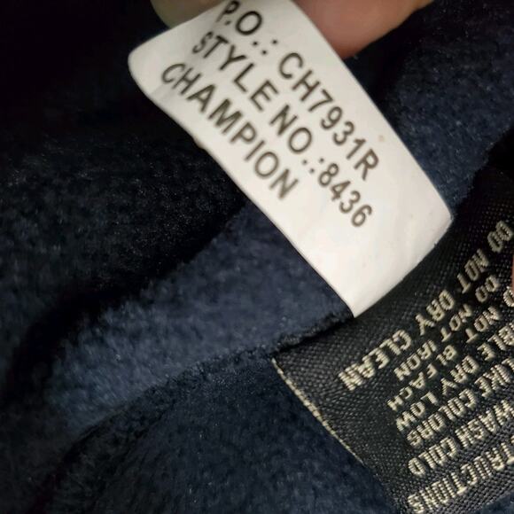 Mens Navy Blue Dunbrooke Houston Texans Pullover Hoodie Sweatshirt XL - Picture 9 of 11